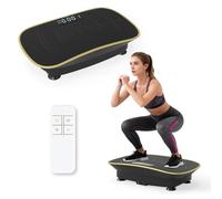 FANTASK Plataforma vibratoria con 10 Niveles de Intensidad, hasta 100 kg