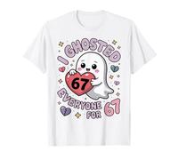 Fantasma a Todos por 67 Meme Divertido de San Valentín Camiseta