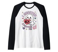 Fantasma a Todos por 67 Meme Divertido de San Valentín Camiseta Manga Raglan