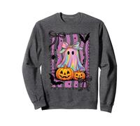 Fantasma Adorable Lazo coqueto Retro de los 90 y2k Chicas Sudadera