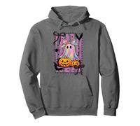 Fantasma Adorable Lazo coqueto Retro de los 90 y2k Chicas Sudadera con Capucha