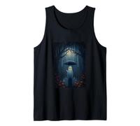 Fantasma bajo la Lluvia bajo el Paraguas Camiseta sin Mangas