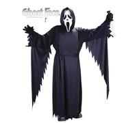 Fantasma Cara Scream Disfraz Oficial Niños con Licencia + Máscara de Halloween
