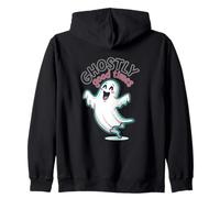 Fantasma de Halloween de Buenos Tiempos Sudadera con Capucha