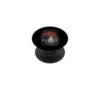 Fantasma de Halloween Luna Llena Motivo de Misterio de PopSockets PopGrip Adhesivo