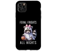 Fantasma de Halloween mapache divertido espeluznante y salvaje Carcasa para iPhone 11 Pro Max