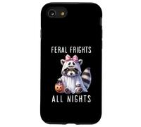 Fantasma de Halloween mapache divertido espeluznante y salvaje Carcasa para iPhone SE (2020) / 7 / 8