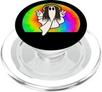 Fantasma de Halloween Reggae, Fantasma Rasta Multicolor Halloween PopSockets PopGrip para MagSafe