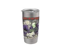 Fantasma de juego Sube de nivel o trata a los jugadores divertidos de Halloween Ghoul Vaso térmico de acero inoxidable de doble pared