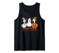 Fantasma de pato espeluznante y dulce de Halloween Camiseta sin Mangas