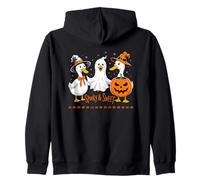 Fantasma de pato espeluznante y dulce de Halloween Sudadera con Capucha