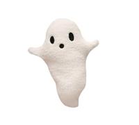 Fantasma de peluche de Halloween - Suave cojín de peluche con muñeco fantasma relleno, cojín de peluche | Compañero espeluznante de buenas noches, decoración de felpa suave para niños, niñas, para