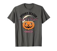 Fantasma de Temporada Espeluznante Halloween Calabaza murciélago Truco o Trato Camiseta