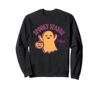 Fantasma de Temporada Espeluznante Halloween Calabaza murciélago Truco o Trato Sudadera