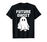 Fantasma del Futuro Humor Oscuro Ghostie para Halloween diseño Retro Camiseta