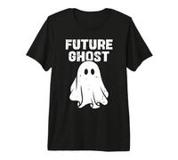 Fantasma del Futuro Humor Oscuro Ghostie para Halloween diseño Retro Camiseta Premium