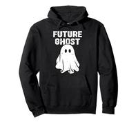 Fantasma del Futuro Humor Oscuro Ghostie para Halloween diseño Retro Sudadera con Capucha