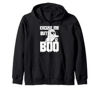 Fantasma Divertido de Halloween Discuse Me But Boo Sudadera con Capucha