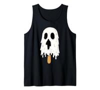 Fantasma Divertido Helado Halloween Camiseta sin Mangas
