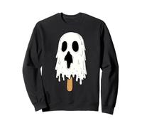Fantasma Divertido Helado Halloween Sudadera