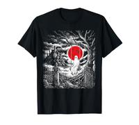 Fantasma en Columpio Castillo Embrujado Luna Sangrienta Camiseta