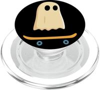 Fantasma en monopatín niños Divertido Disfraz Retro de Halloween PopSockets PopGrip para MagSafe