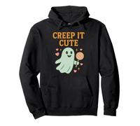 Fantasma Espeluznante: Creep It Cute Halloween Fun Sudadera con Capucha