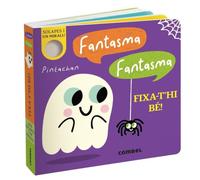 Fantasma, fantasma - Llibre infantil de Halloween amb solapes i mirall | Joc de buscar i descobrir animals amagats | A partir de 2 anys (Fixa-t'hi bé!)