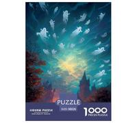 Fantasma fantástico Puzzle De 1000 Piezas 38x26cm/1000pcs Castillo mágico Juego Relajante Creativo con Educación Y Decoración Hogareña Regalo Universal para Todos