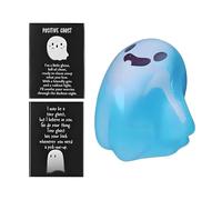Fantasma Fosforescente - Statuetta in Resina | Figura Luminosa con confezione Regalo | Decorazione suggestiva per, soggiorno, interni Autunnali, allestimenti tematici e atmosfera