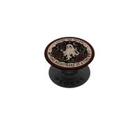 Fantasma Gótico Horror Rosa Espeluznante Pesadilla Luna Espeluznante PopSockets PopGrip Adhesivo
