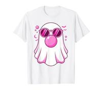 Fantasma gótico Pastel Kawaii Chicle Espeluznante Lindo Halloween Camiseta gráfica económica, Hombre, Blanco, L