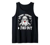 Fantasma Halloween asustó y descubre Divertido Camiseta sin Mangas