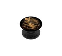 Fantasma Halloween Luna Calabaza Bosque Embrujado Noche PopSockets PopGrip Adhesivo