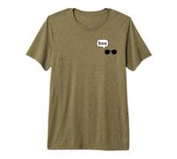 Fantasma Invisible Fresco con Gafas de Sol Gritando Boo Camiseta Premium