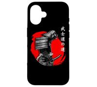 Fantasma japonés Guerrero Samurai Bushido Way Estético Carcasa para iPhone 16