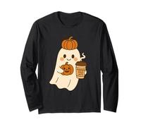 Fantasma Latte de Especias de Calabaza Manga Larga