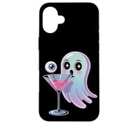 Fantasma Martini Pastel Gótico Halloween Carcasa para iPhone 16 Plus