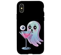 Fantasma Martini Pastel Gótico Halloween Carcasa para iPhone X/XS