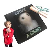 Fantasma Miniatura Figura Decorativa Mona Y Espeluznante Con Pequeño