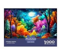 Fantasma Puzzle De 1000 Piezas, Moderno DIY,Entretenimiento Creativo Clásicos para Adultos Y Niños A Partir De 12 Años Un Rompecabezas Desafiante - Obra De Arte 70x50cm/1000pcs