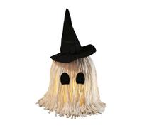 Fantasma Que Se 39,9x17,8cm Decoración Halloween con Sombrero De