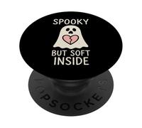 Fantasma triste Fantasma Humor Ansiedad Fantasma Salud mental Divertido PopSockets PopGrip Adhesivo