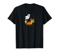 Fantasma Volador Caminando un Zorro - Animal del zoológico Divertido Lindo Camiseta