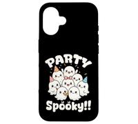 Fantasmas de Fiesta espeluznantes Kawaii Halloween Carcasa para iPhone 16