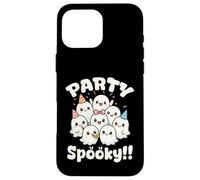 Fantasmas de Fiesta espeluznantes Kawaii Halloween Carcasa para iPhone 16 Pro MAX