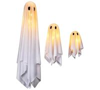 Fantasmas Luminosos para Exterior 3 Piezas Espeluznantes DIY LED Flotantes