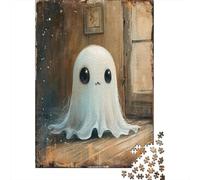 Fantasmas y Monstruos de Halloween Puzzle 1000 Piezas,Multicolor Inteligencia Rompecabezas, Regalo para Adolescentes Y Adulto para Amantes O Amigos Rompecabezas Imposable 1000pcs (75x50cm)