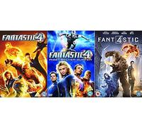 Fantastic 4 Collection DVD - Fantastic 4, Fantastic 4 - Rise of The Silver Surfer, Fantastic 4 - 3 Movie Collection DVD