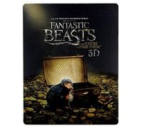 Fantastic Beasts and Where to Find Them Steelbook [Blu-Ray]+[Blu-Ray 3D] [Region Free] (IMPORT) (No hay versión española)